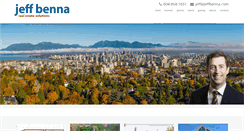 Desktop Screenshot of jeffbenna.com